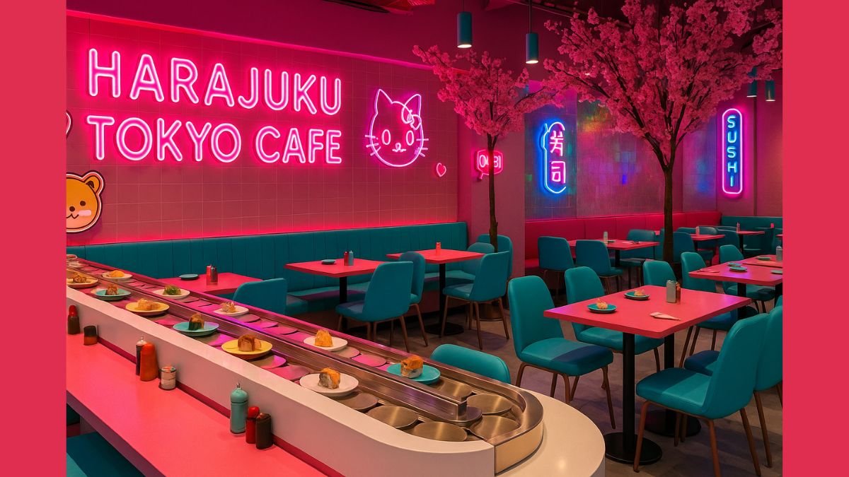Inside Harajuku Tokyo Cafe Mumbai – Sushi, Boba & Jiggly Pancakes at Jio World Drive