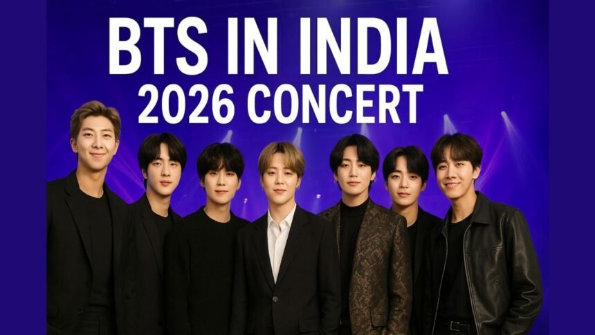 BTS Concert Mumbai 2026 India – Expected Date, Venue, Ticket Price and Tour Schedule