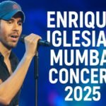 Enrique Iglesias Mumbai Concert 2025 – Exclusive Date, Tickets, Venue, Setlist, and All You Need to Know