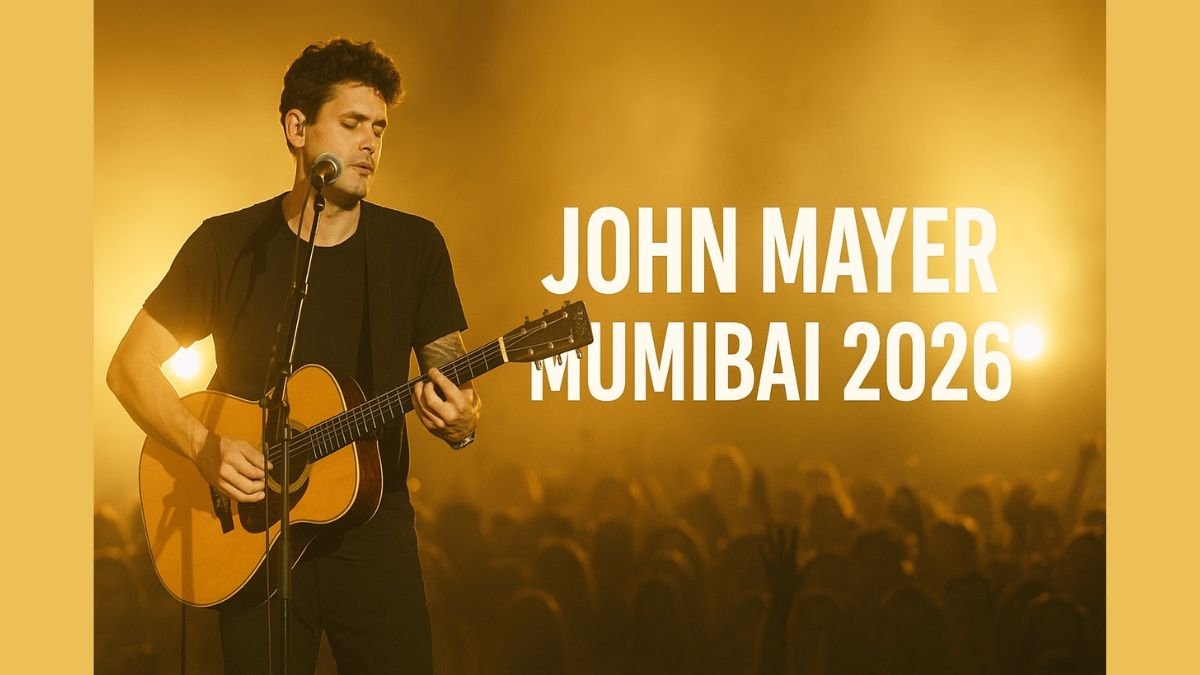 John Mayer Mumbai Solo Live 2026 Concert Date, Tickets, Venue & Full Details
