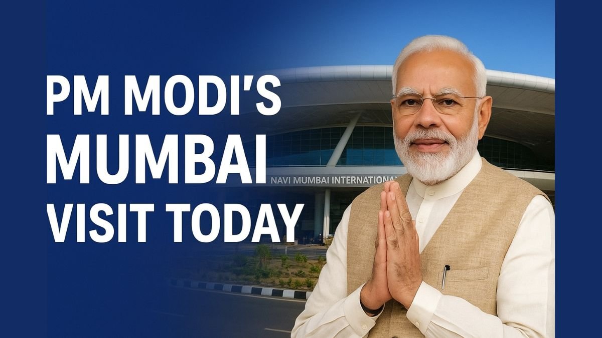 PM Modi Mumbai Visit Today Full Schedule, Key Highlights & Major Announcements