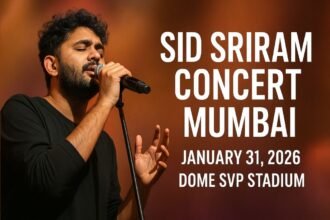 Sid Sriram Concert Mumbai 2026 A Night of Soulful Music and Memories