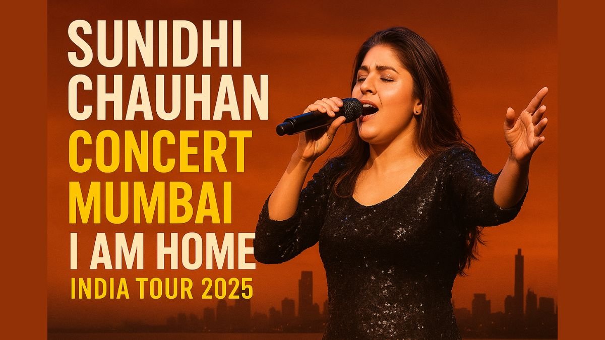 Sunidhi Chauhan Concert Mumbai 2025: Date, Tickets, Venue & Full Details
