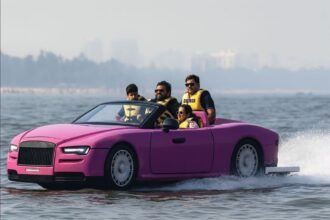 Car in Sea Juhu, Mumbai The Real Story Behind the Viral Rolls Royce Boat Juhu