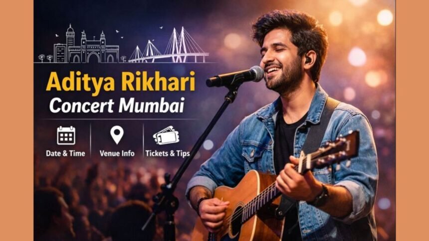 Aditya Rikhari Concert Mumbai 2026 Live Show Details, Tickets, Venue Guide Exclusive