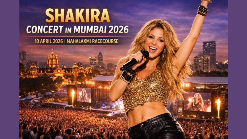 Shakira Concert in Mumbai 2026: Date, Tickets, Venue & Full Event Guide