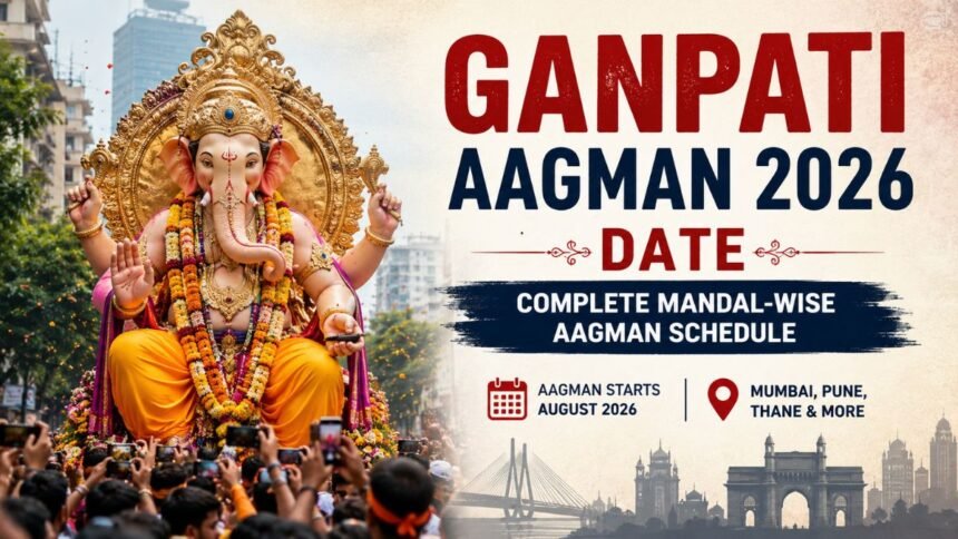 Ganpati Aagman 2026 Date: When Is Your Favourite Ganesh Mandal Bringing Bappa in Mumbai?