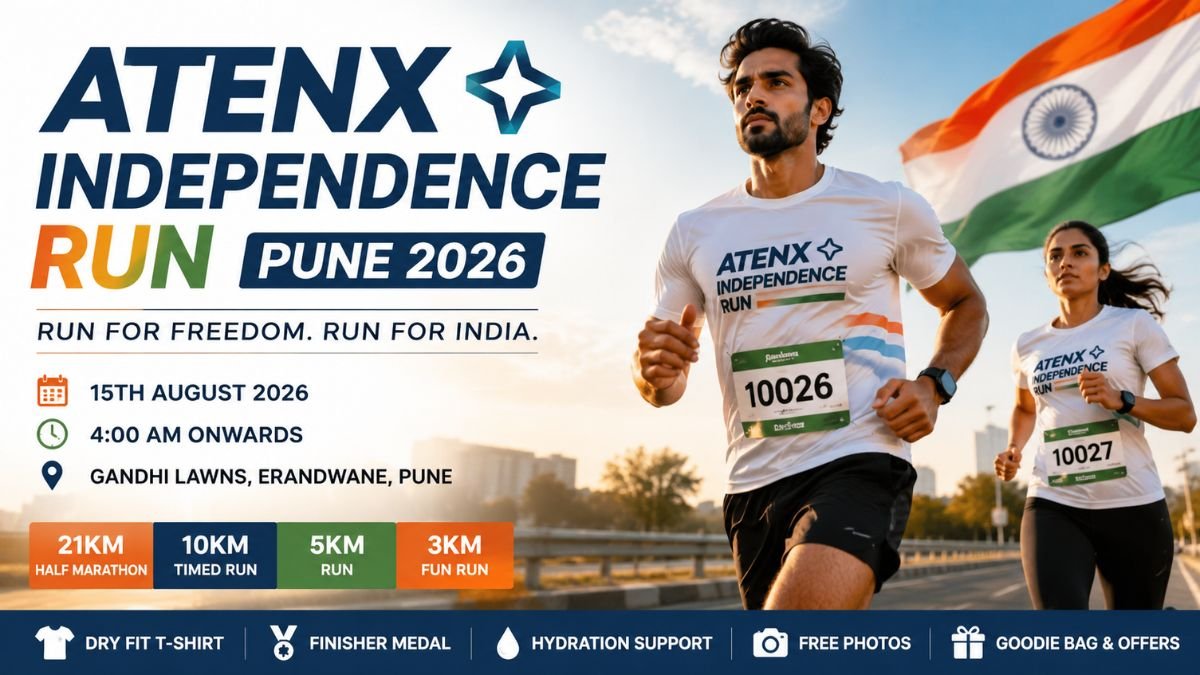ATENX Independence Run Pune 2026: Date, Venue, Registration, Race Categories and Ticket Price
